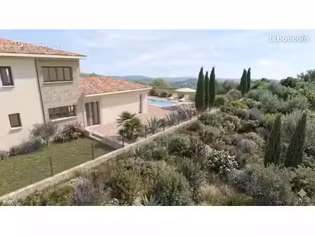 projet de construction d'une maison 200 m² avec terrain à valbonne (06)