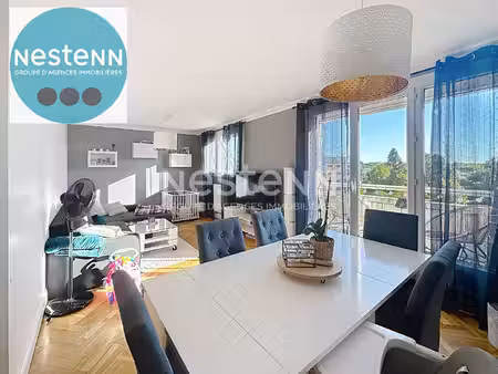 appartement 4 pièces à vendre à blois - secteur chavy  dernier étage avec vue dégagée