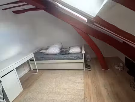 chambre 12m2 au sol