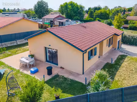 vente | maison | 5p | 3ch | 95.63 m² | meillonnas | expo sud/est/nord | terrasse · jardin