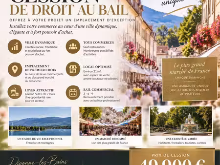 cession de droit au bail – divonne-les-bains