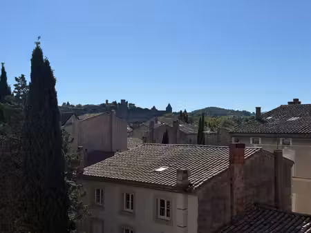 spacieux 3 pièces avec séjour cathédrale et loggia avec vue