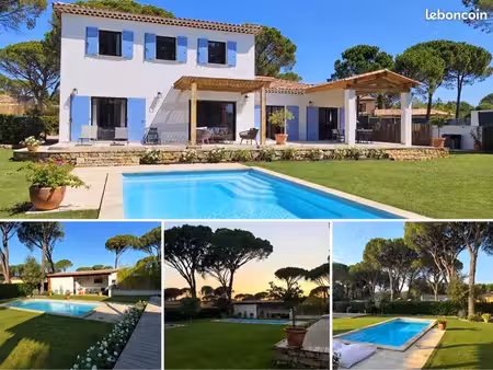 magnifique villa 160 m² – terrain 1 275 m² – piscine chauffée – pool house