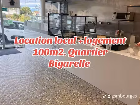 location restaurant kebab +logement quartier bigarelle