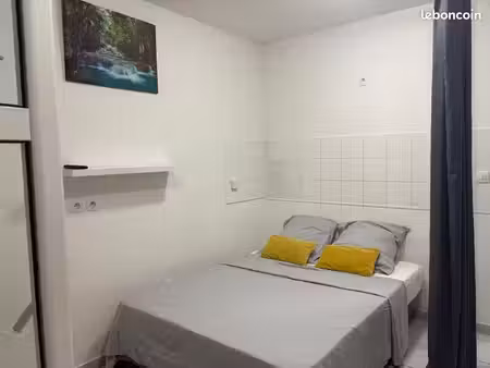 studio meublé 30 m² à kourou avec terrasse – résidence calme