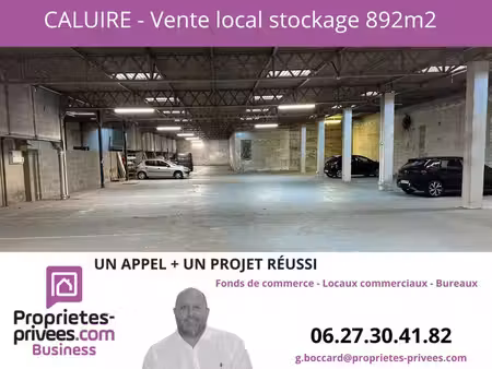 caluire et cuire - murs commerciaux  local d'activite 892 m²
