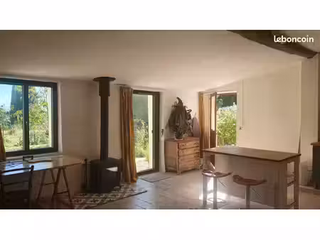 studio 39m2 avec jardinet et vue