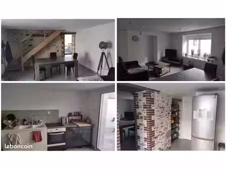 maison 85m² centre-ville saint denis la chevasse