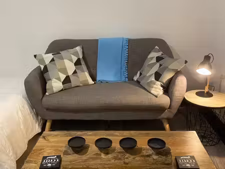 f1 meublé 35 m2 avec jardin et cave - nilvange - disponible 05/10