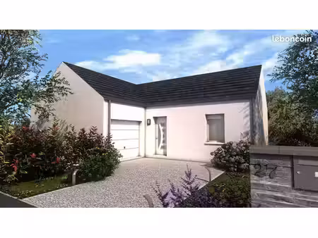 projet de construction d'une maison 70.36 m² avec terrain à faverolles-la-campagne (27)