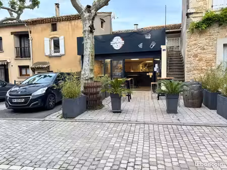 à vendre – fonds de commerce restauration rapide avec livraison – loyer 750 – chusclan