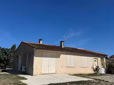 bruguières – maison t4 de plain-pied sur terrain de 562 m²