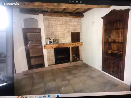 vend maison de village + studio clarensac vaunage