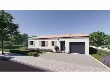 vente maison neuve 4 pièces 80 m² à nieul-lès-saintes (17810)  185 000 €