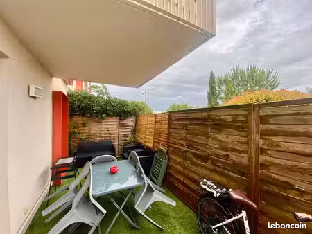 studio 30m² avec jardin dans une résidence sécurisé sans locataire