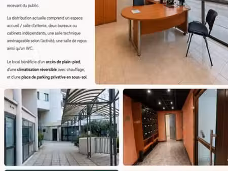 vente local professionnel