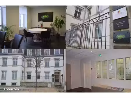 bureau meublé centre ville quimper standing