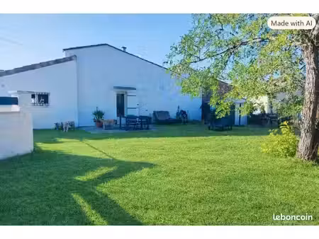 maison de plain-pied 3 pièces 70m2 avec jardin