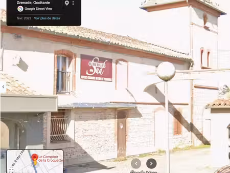 murs restaurant 300m² sur axe principal grenade