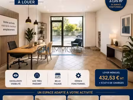 local commercial 37 m² mont-de-marsan