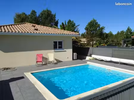 maison avec piscine landes