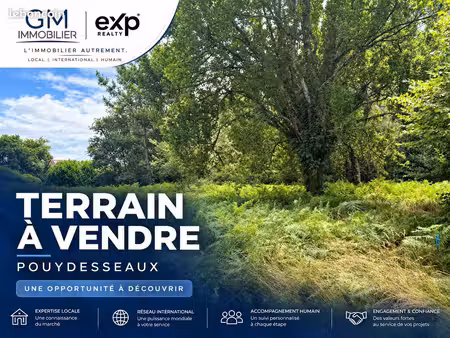 terrain 870 m² mont-de-marsan