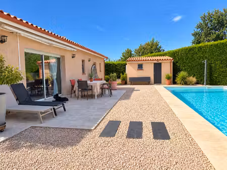 maison plain pied t4 121 m2 - garage piscine