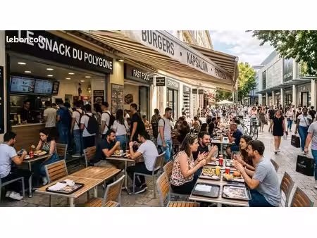 commerce restauration rapide 105 m²