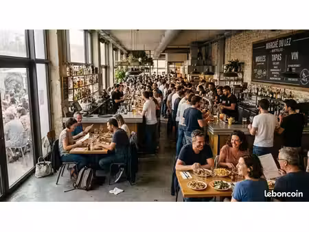 fonds de commerce restaurant  bar 450 m²