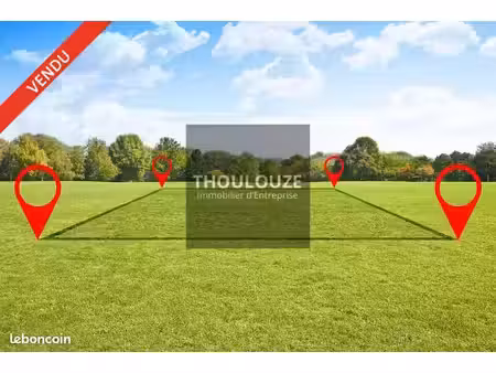 terrain 3000 m² fabregues
