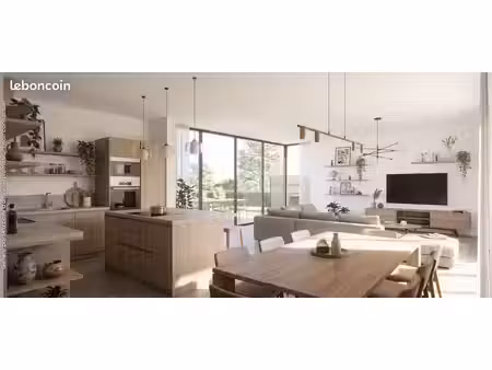 appartement - 2 pièces - machecoul-saint-même résidence séniors dans un cadre verdoyant