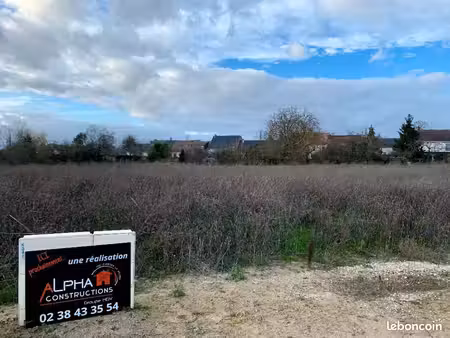 terrain 544 m² olivet