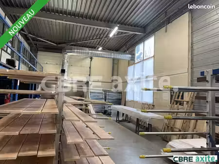 local d'activite 200 m² rochetoirin