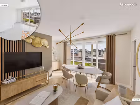 appartement 3 pièces 51 m²