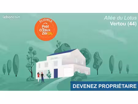 terrain 692 m² vertou