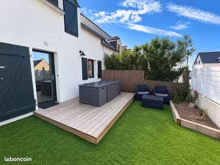 a vendre - maison rénové avec jardinet