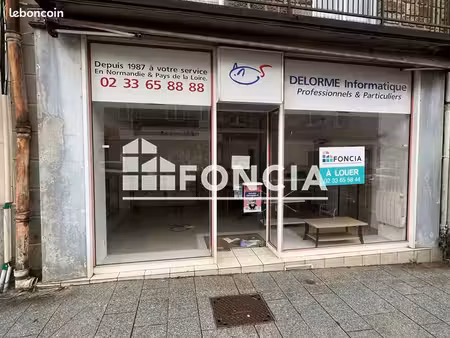 local commercial 2 pièces 28m² à louer 515 - flers 61100