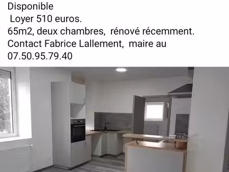 logement communal à louer