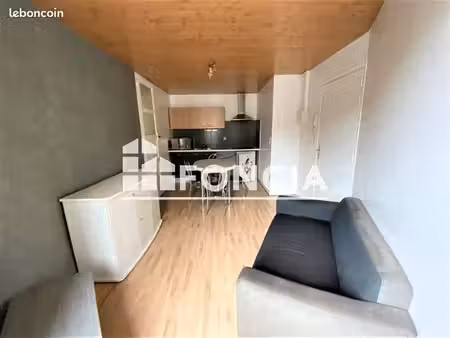 appartement meublé 2 pièces 25.7m² à louer 425 - flers 61100
