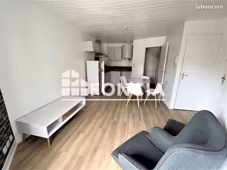 appartement meublé 2 pièces 28.6m² à louer 480 - flers 61100