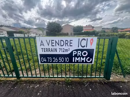 terrain 723 m² beaumont