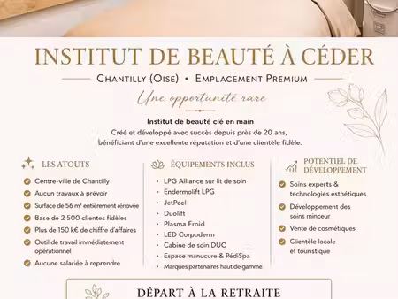 fond de commerce - chantilly