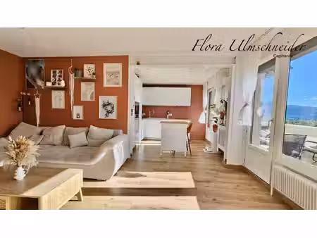 appartement t4 à vendre à chindrieux (73) avec terrasse et vue lac du bourget  cave et pla
