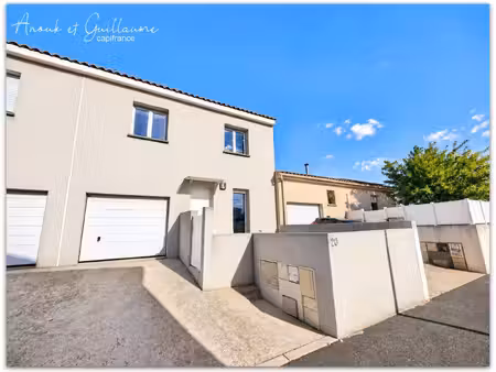 exclusivité - villa t4 de 82m² avec jardin et garage proche a75 - saint-thibéry (34630)