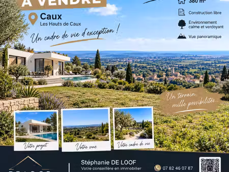 terrain à vendre caux (34)