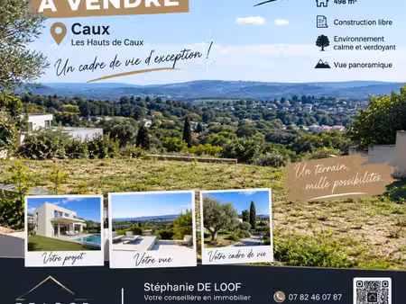 terrain à vendre caux (34)