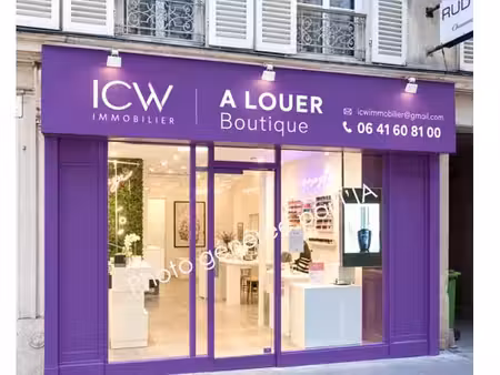 location commerce 55m²