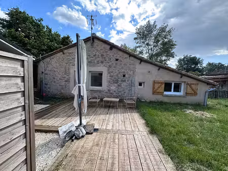 maison t3 avec jardin - monteils