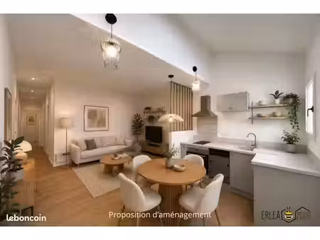 appartement 2 pièces 37 m²