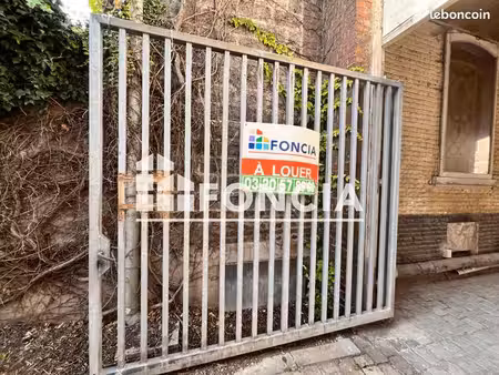 stationnement 11m² à louer 68 - tourcoing 59200